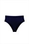 63053 Navy Blue High Waist Bikini Bottom - 3