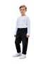 Boy's 100% Cotton Black Jean Trousers - 7