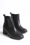 Tamnesra Women's Boots 0012612 Black Leather - 6