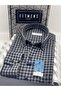 Classic Long Sleeve Winter 100% Cotton Checked Collar Buttoned Cotton Gift Boxed Men's Shirt Fs-003128 - 4