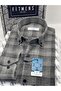 Classic Long Sleeve Winter 100% Cotton Checkered Collar Buttoned Gift Boxed Men's Shirt Fs-003135 - Light L