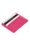 Fuchsia Genuine Leather Unisex Credit Card Holder - S1Kk00001050-J7E