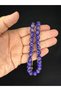 Plane with Golden Varakli Plane with Glass Cut 10mm Purple Color T-687 - 3