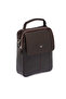 Brown Genuine Leather Men's Crisscross Straps Bag - S1Ac00021475-A7P - 2