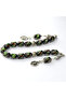 Triple Color Harmony Oltu Stone Zaza Rosary - 8