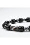 Oltu Stone and Agate Bracelet - 8