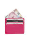 Fuchsia Genuine Leather Unisex Credit Card Holder - S1Kk00001050-J7E - 3