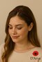 D’Arya Burgundy Red Glittering Sparkling Thin Women's Hair Crown – Party Invitation Festival New Year's Eve Dd588 - 4
