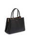 Black Genuine Leather Women's Crisscross Straps Bag - S25Y1Bc80150-D3H - 2