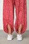 Women's Cupra Fabric Baggy Shalwar Trousers with Pockets - 8