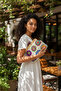 Knitted Wooden Scholarship Motif Bag