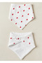 Set of 3 100% Cotton Shoulder Diapers - Liquid Proof Food and Drool Bib - Limited Stock - 7