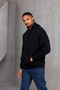 Unisex Oversize Hooded Kangaroo Pocket Drawstring Sweatshirt - 5