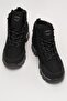 Cold Proof Unisex Long Outdoor Trekking Boots Black - Smoke - 6