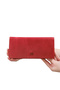 Golden 3367 Genuine Leather Unisex Wallet with Phone Compartment