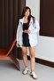 Women's 3 Thread Fleece Hooded 75cm Oversize Sweat Cardigan 1129 Grimelanj - 6