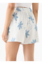 2Xtremz Leaf Embroidered Leaf Shorts with Drawstring Closure and Pockets - 3