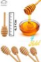 Mini 4-Piece Wooden Honey Spoon| Handmade Honey Stick