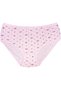 Cotton 12-Pack Perforated Printed High-Waisted Women's Panties - 6