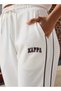 Logo Print Track Pants with Contrast Side Panel - 4