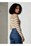 Striped Crew Neck Sweater - 3