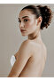 Floral Textured Strapless Bra - 2