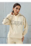 Regular Fit Hooded Sweatshirt with Logo Embroidery