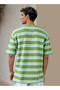 Striped Crew Neck T-shirt - 3