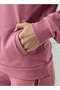 Regular Fit Hooded Sweatshirt with Logo Embroidery - 4