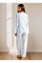 Floral Print Pyjama Set - 3
