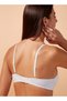 Set of 2 - Padded Plunge Bra with Hook and Eye Closure - 4