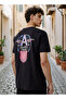 Avengers Print T-shirt with Crew Neck