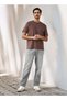 Relaxed Fit Crew Neck T-shirt - 2