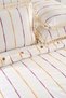 Mira Double Cotton Duvet Cover Set |   Striped Design |   200 X 220 cm - 2
