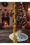 Gold Gold Circumcision Ornament Garland Fine Glitter Ornament 2 Meters 4 Pieces - 2