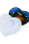 Epoxy Snack Bowl Mold Stone Powder Snack Bowl Mold Heart Jewelry Box Mold Silicone 8.2X6.9X2.5Cm - 6