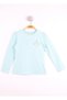 Girl's Chest Flower Embroidered T-Shirt - 3
