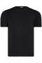 Double Set T8569 Circular Neck Men's T-Shirt-Black-Dark Blue - 2