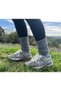 Slouch Oversize Cotton Women's Aerobic Sports Pilates Gray Dusty Socks - 3