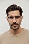 Spectrum Gold Black Metal Top Frame Blue Light Protection Glasses -Men - 2