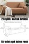 Seat Cover Sofa Cover Two Seater Sofa Cover 1 Piece Coffee Color Sofa Cover