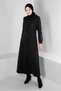 Hooded Belted Buttoned Curtain 10664 - 2