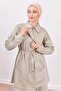Women's Beige Pants Scuba Suit t 1453 - 3