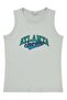 Atlanta Printed T-Shirt for Ages 10-13 - Gray