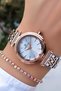 New Season Green Dial Steel Cord Women's Wristwatch with Bracelet Gift - 3