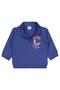 Zippered C Printed 6-18 Months Sweatshirt - Blue 12-18 Months - 2