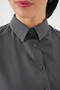 103901   Oversize Basic Hijab Shirt - Gray - 5