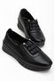 Women's Black Classic Shoes Orthopedic Mother Shoes Mother Ballet Flats Shoes Mother Women's Casual Shoes - 6