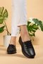 Women's Black Classic Shoes Orthopedic Mother Shoes Mother Ballet Flats Shoes Mother Women's Casual Shoes - 3