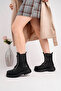 Waterproof, Fur Lined, Zippered, Very Lightweight, Stitched Sole, Guaranteed Winter Women's Black - 8